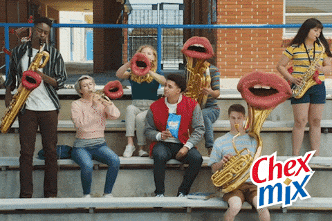 A video gif for a Chex Mix campaign